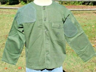 Vintage Marine Corps Shooting Shirt Jacket Vanderbilt Shirt Company Sz Xl