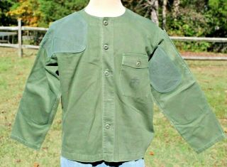 Vintage Marine Corps Shooting Shirt Jacket Vanderbilt Shirt Company Sz XL 2