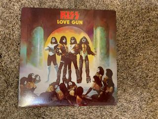 Kiss Love Gun Vintage Lp Vinyl Record Album