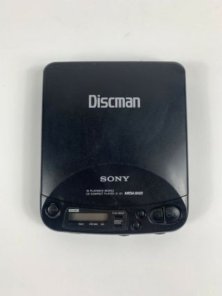 Vintage Sony Discman D - 121 Portable Cd Player