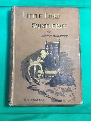 Little Lord Fauntleroy By Mrs F.  H.  Burnett,  1887 Frederick Warne & Co