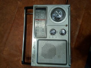Vintage Lenoxx Sound 4 Band Portable Am/fm/tv/weather Radio Ac/dc