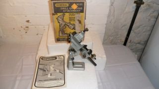 Vintage General No 825 Drill Grinding Attachment Sharpener
