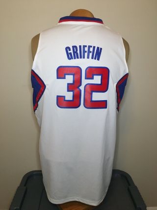 Adidas Los Angeles Clippers Blake Griffin 32 Stitched Jersey Youth Xl,  2”