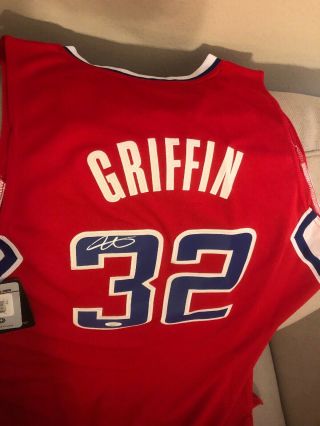 Blake Griffin Signed Autographed Los Angeles Clippers Swingman Jersey Jsa 2