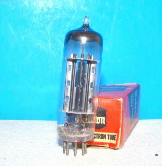 6X4 Major NOS radio amplifier vintage electron vacuum tube valve EZ90 6X4 2