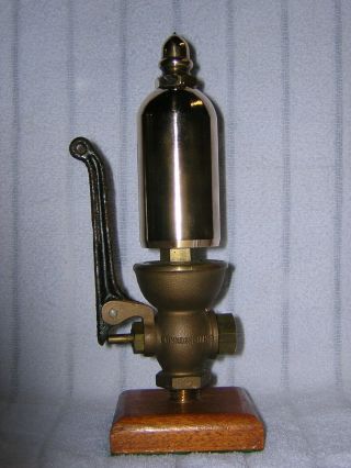 2 " Diameter Lunkenheimer Steam Whistle With Built In Valve / Traction Engine