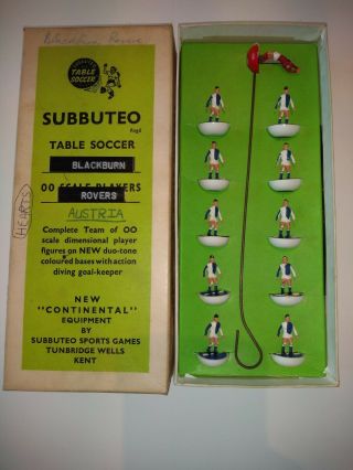 Vintage Subbuteo Hw Team - Ref 31 - Blackburn Rovers