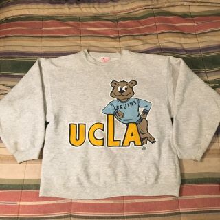 Hanes Made In Usa Vintage 90s Ucla Bruins Sweatshirt Medium