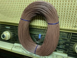 300 Meter Pacific Electric Wire Vintage 1x0.  128qmm Awg26 Wire Cable Hook Up