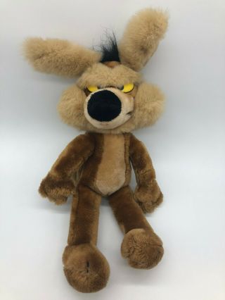Wile E Coyote Plush 24k Mighty Star Vintage 1993 Warner Bros Special Effects