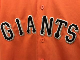 Authentic San Francisco Giants World Champions Jersey 48