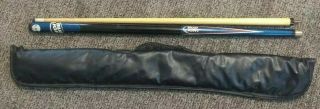Bud Light Pool Stick Cue With Players Carrying Case Beer vintage budwieser 3