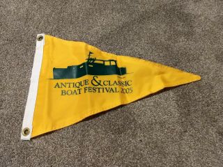 Antique And Classic Boat Show 2005 Burgee Pennant