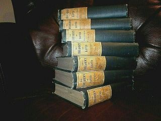 Antique 1885 C H Spurgeon 7 Vol.  Set The Treasury Of David 3rd Ed.  Rare Set