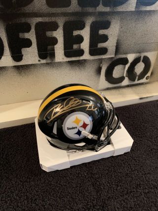 Rod Woodson Signed Pittsburgh Steelers Speed Mini Helmet Tristar - 7840031