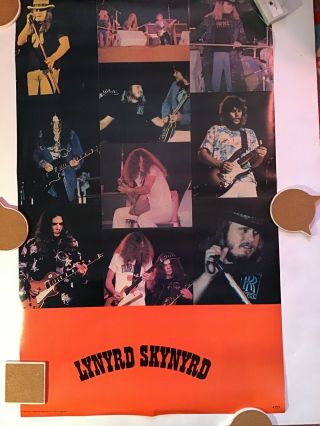 Vintage Lynyrd Skynyrd Collage Import Poster