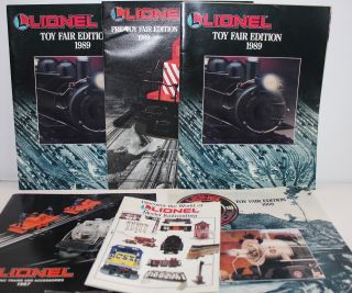 Lionel Train Product Catalogs Vintage 80 