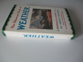 THE OBSERVER ' S BOOK OF WEATHER - 1957 2