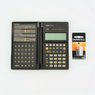 Hewlett Packard Hp - 19b Business Consultant Ii Calculator Vintage 1986 Usa