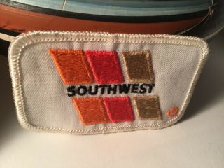 Vintage Southwest Airlines Patch 3 1/4 Inch X 2 Inch