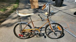 1966 Schwinn Fastback Stingray 5 - Speed Stik Coppertone Muscle Bike Krate Vintage