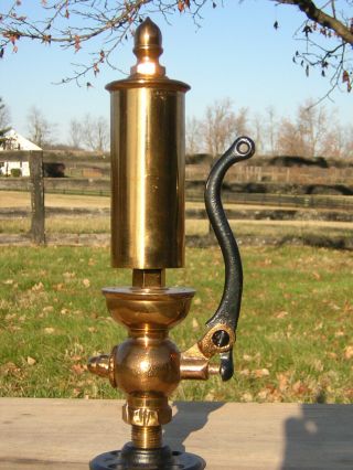 2 " Diameter Buckeye Steam Whistle With Built In Valve / Traction Engine