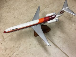 Frontier Airlines 1980s Md - 80 Model Airplane