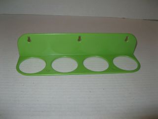 Tupperware Vintage Wall Mount Spice Rack 289 Green (prev Owned)