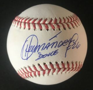 Orlando Hernandez Ny Yankees Autographed Signed Baseball Jsa W/ins El Duque