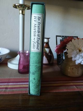 In Search Of England By H.  V.  Morton.  Hb/sc.  Folio Society 2002,