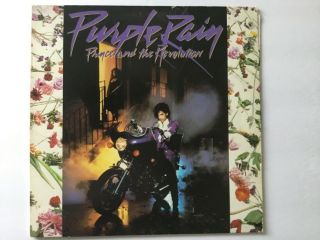 Purple Rain Prince And The Revolution Vtg Vinyl Lp Record Nm No Poster 1 - 25110 A