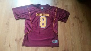 Minnesota Golden Gophers College Football Jersey Youth Medium M Nike Maroon 8