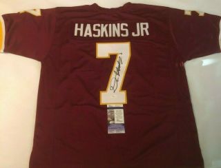 Dwayne Haskins Autographed Washington Redskins Jersey Jsa