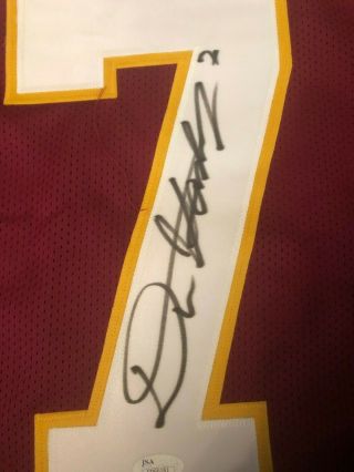 Dwayne Haskins Autographed Washington Redskins Jersey JSA 2
