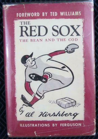 Boston Red Sox Baseball Book Autographed Signed By 12 Greats