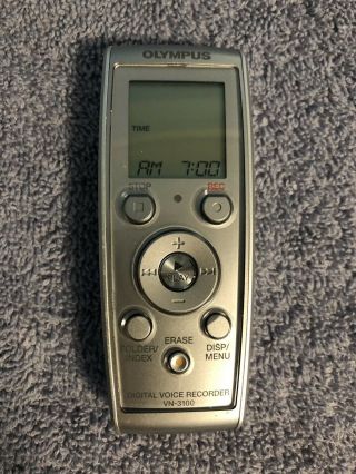 VTG Olympus Digital Voice Recorder VN - 3100 Portable EVP Notes SM 3