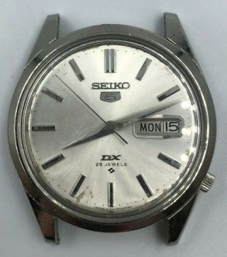 Vintage Seiko Automatic Watch Seiko 5 Dx 25 Jewel Stainless Steel Case