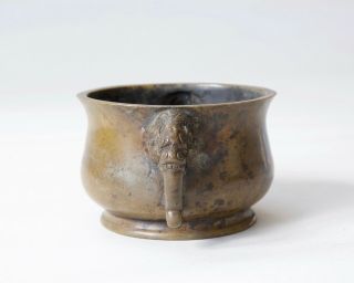 Chinese Antique Bronze Cast Incense Burner Censer,  Xuande mark 2