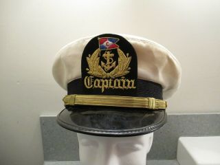 Cleveland Cliffs Captains Hat Cap From Great Lakes Steamship Company