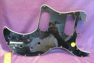 3649.  Vintage Peavey T - 60 Electric Guitar Pickguard,  Hand Polished.