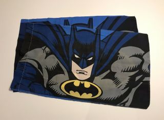 Vintage 90’s Batman Set Of 2 Pillowcase Dc Comics (d)