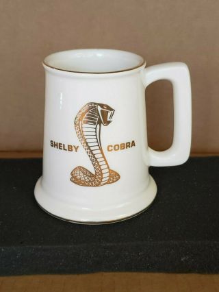 Vintage 1960s Carroll Shelby Cs Rare Cobra Mug Stein 289 427 60s