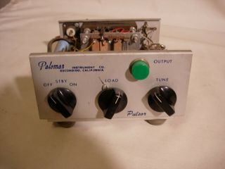 Vintage Palomar Pulsor Linear Amplifier Cb / Ham Radio With 8950 Tube