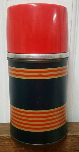 Vintage J.  C.  Higgins No.  7370 Half Pint Vacuum Bottle Thermos Sears Roebuck