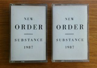 Order - Substance 1987 - Fact200c 2 X Vintage Cassette Tape Black Shell