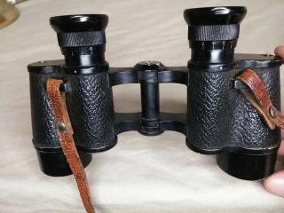 Vintage Stellar Binoculars 8x25 With Case Made In Japan