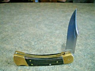 Vintage Buck 110 Folding Knife Made 1976 To1980