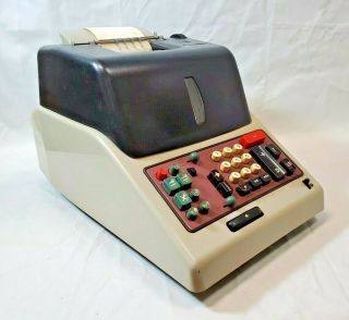 Vintage 1950s Olivetti Divisumma 24 Electronic Calculator Made In Italy