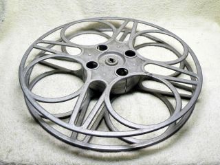 Vintage Goldberg Brothers 35mm Movie Projector Film Reel.  4 Hole.  Cast Aluminum 2